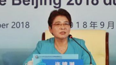 原创对照：许镜湖大使介绍中非合作论坛北京峰会情况并回答记者提问