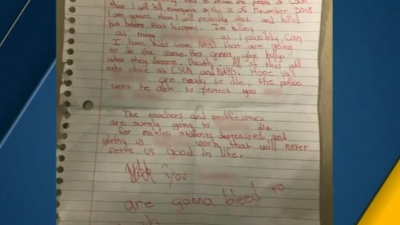 School offers off-campus finals after gun threat