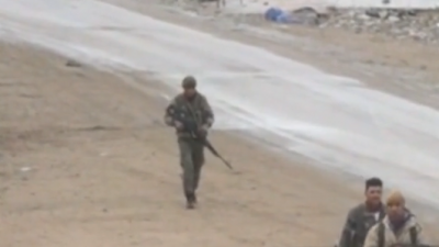 CNN team near crossfire in eastern Syria