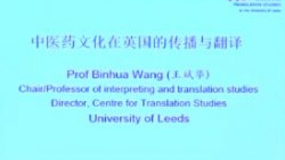 中医药文化在英国的翻译与传播-王斌华