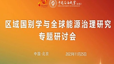 区域国别学与全球能源治理研究专题研讨会