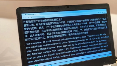 精准AI大模型同传字幕视听及其应用