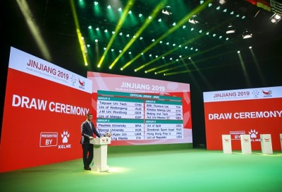 卡尔美2019国际大体联足球世界杯抽签仪式