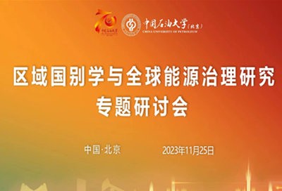 区域国别学与全球能源治理研究专题研讨会