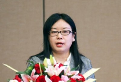 中国外文局教育培训中心主任赵丽君女士致辞